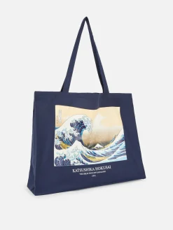 Hokusai The Great Wave Canvas Bag
