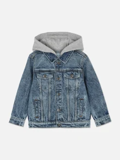 Hooded Denim Jacket