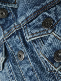 Hooded Denim Jacket