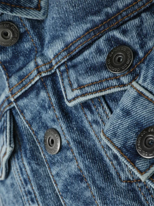 Hooded Denim Jacket