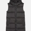 Hooded Long Vest
