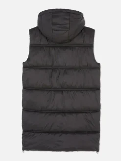 Hooded Long Vest