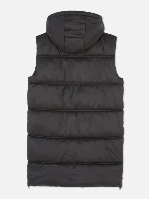 Hooded Long Vest