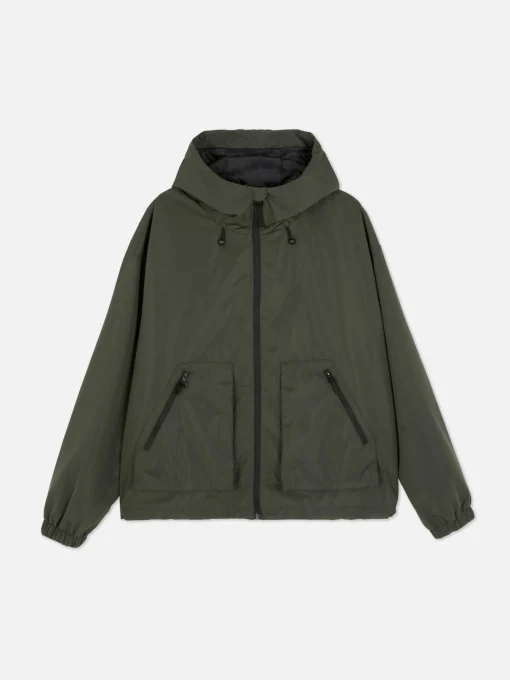 Hooded Windbreaker Jacket