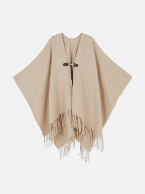 Hook Closure Cape Scarf