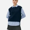 2-in-1 Layered Shirt Vest