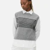2-in-1 Layered Shirt Vest