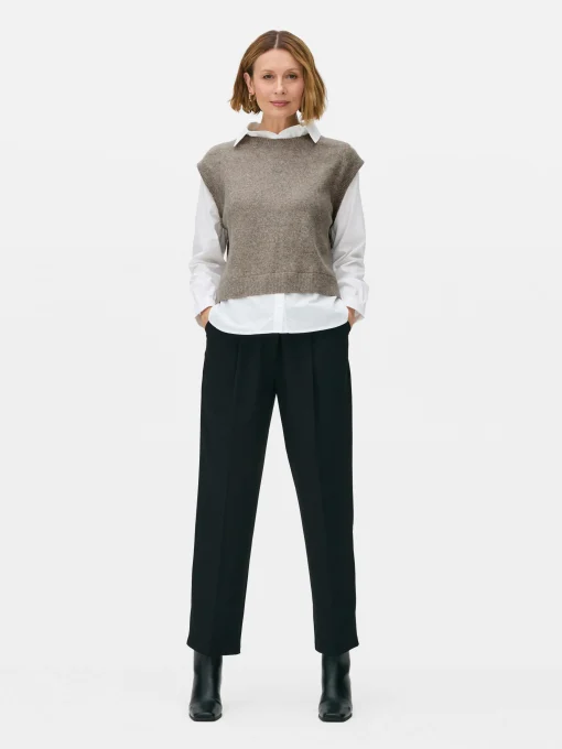 2-in-1 Layered Shirt Vest