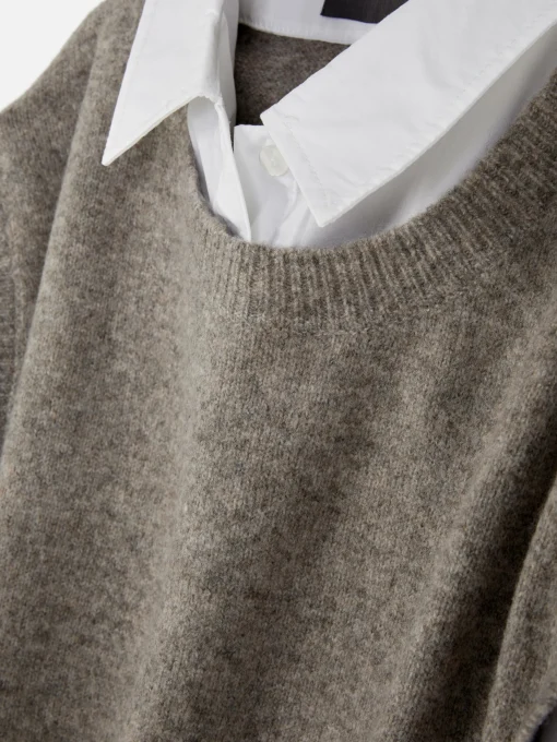 2-in-1 Layered Shirt Vest
