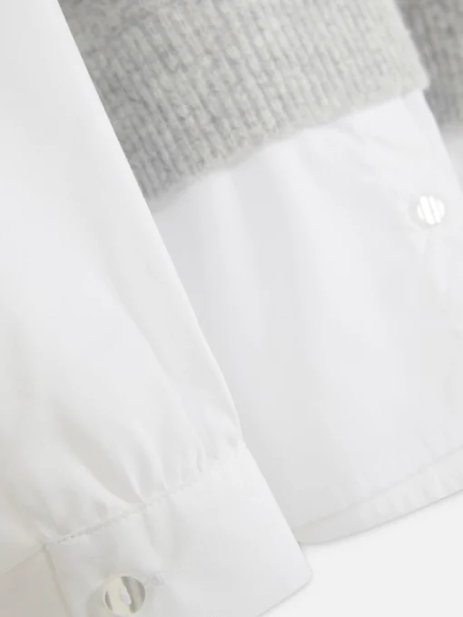 2-in-1 Layered Shirt Vest
