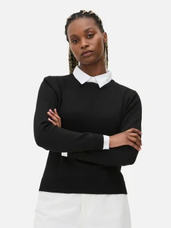 2-in-1 Shirt And Sweater