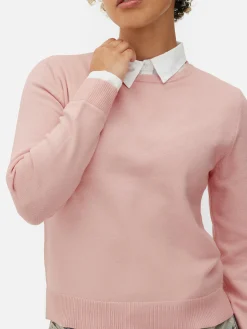 2-in-1 Shirt And Sweater