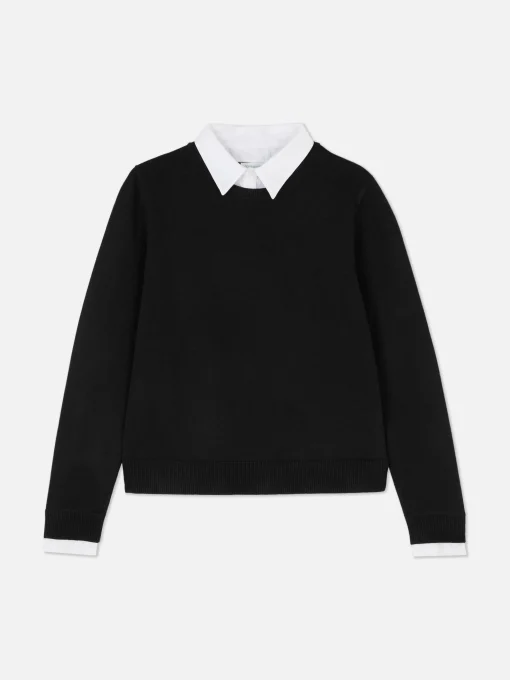 2-in-1 Shirt And Sweater