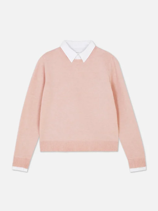 2-in-1 Shirt And Sweater