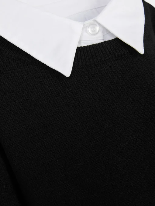 2-in-1 Shirt And Sweater