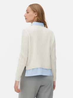 2-in1 Shirt Sweater