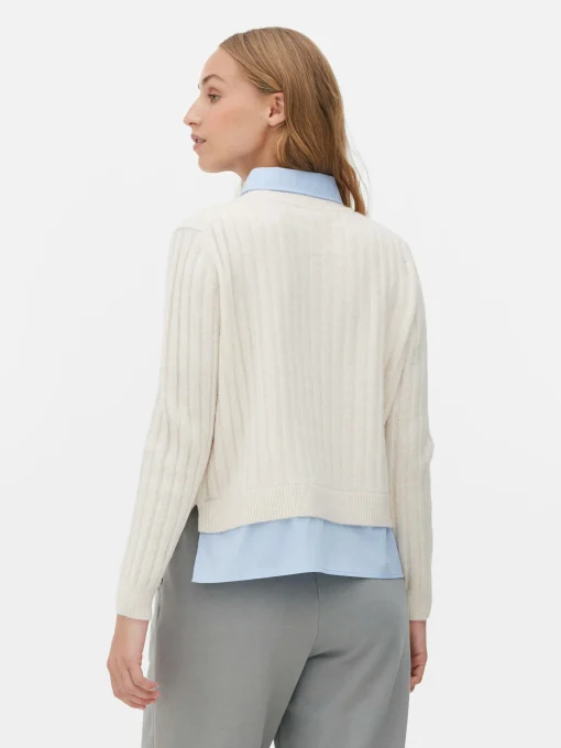 2-in1 Shirt Sweater