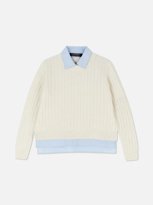 2-in1 Shirt Sweater
