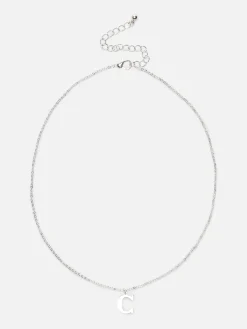 Initial Charm Chain Necklace