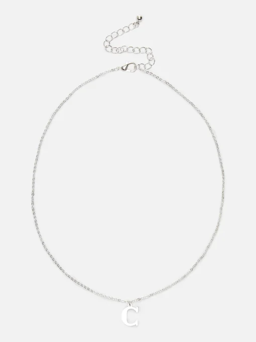 Initial Charm Chain Necklace