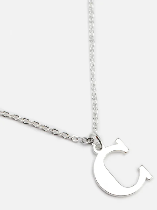 Initial Charm Chain Necklace