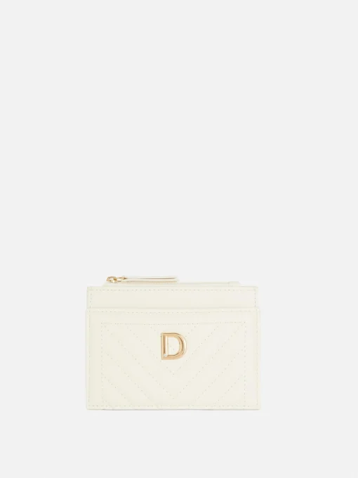 Initial Quilted Cardholder