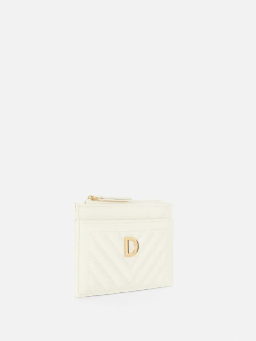 Initial Quilted Cardholder