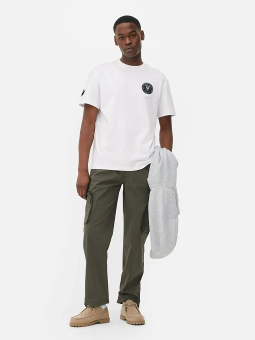 Inter Miami CF Logo Print T-Shirt