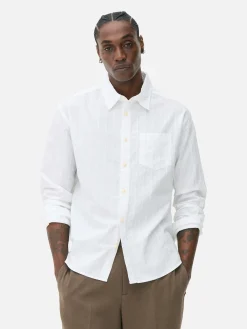 Jacquard Long Sleeve Shirt
