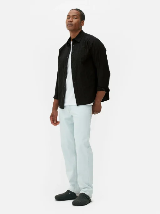 Jacquard Long Sleeve Shirt