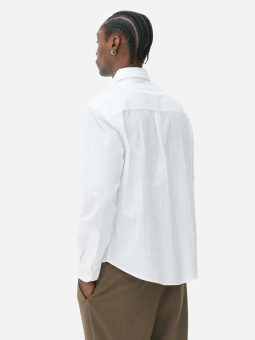 Jacquard Long Sleeve Shirt