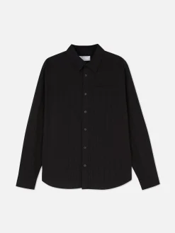 Jacquard Long Sleeve Shirt