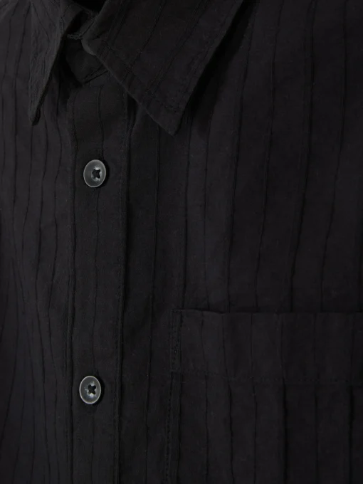 Jacquard Long Sleeve Shirt