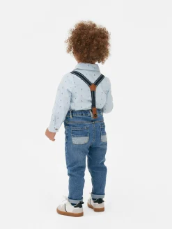 Jeans With Suspenders