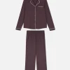 Jersey Long Sleeve Boyfriend Pajamas