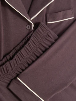 Jersey Long Sleeve Boyfriend Pajamas