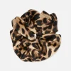 Jumbo Leopard Print Scrunchie