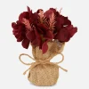 Jute Wrapped Faux Floral Arrangement