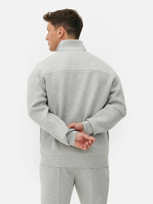 Kem Funnel Neck Zip Sweatshirt