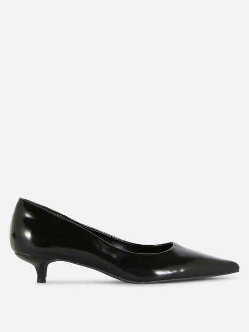 Kitten Heel Court Shoes