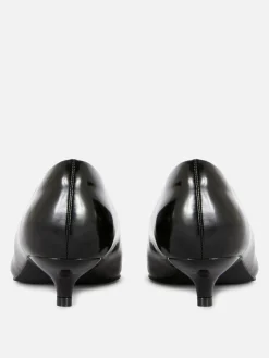Kitten Heel Court Shoes