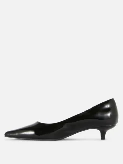 Kitten Heel Court Shoes