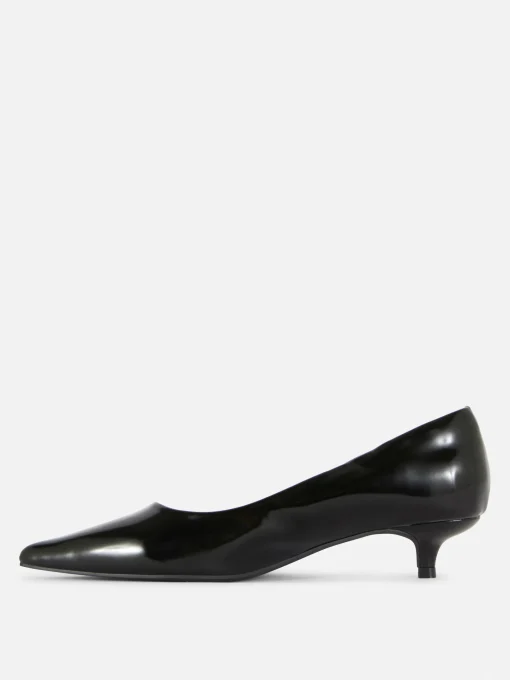 Kitten Heel Court Shoes