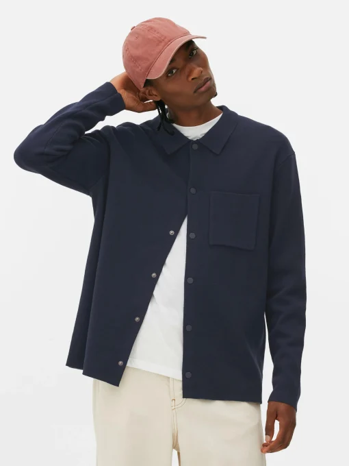 Knit Snap Shirt