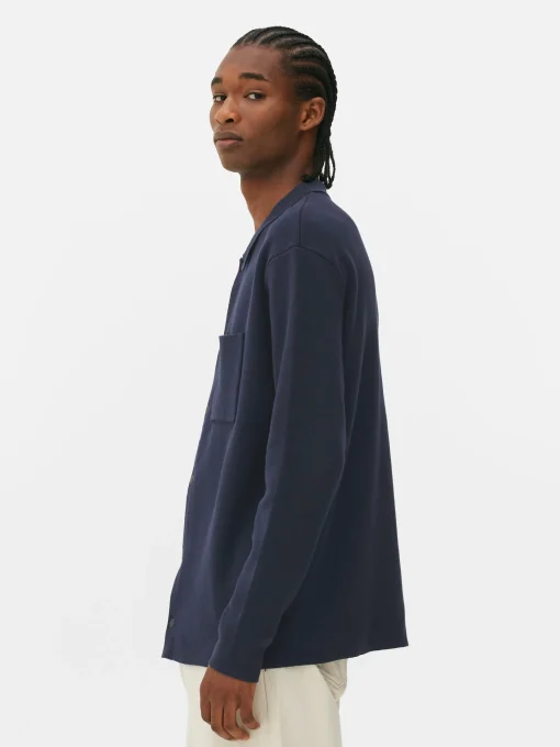 Knit Snap Shirt