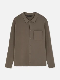 Knit Snap Shirt