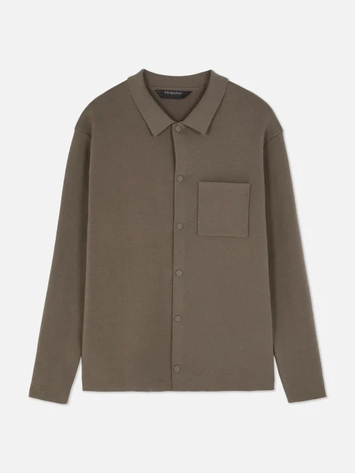 Knit Snap Shirt