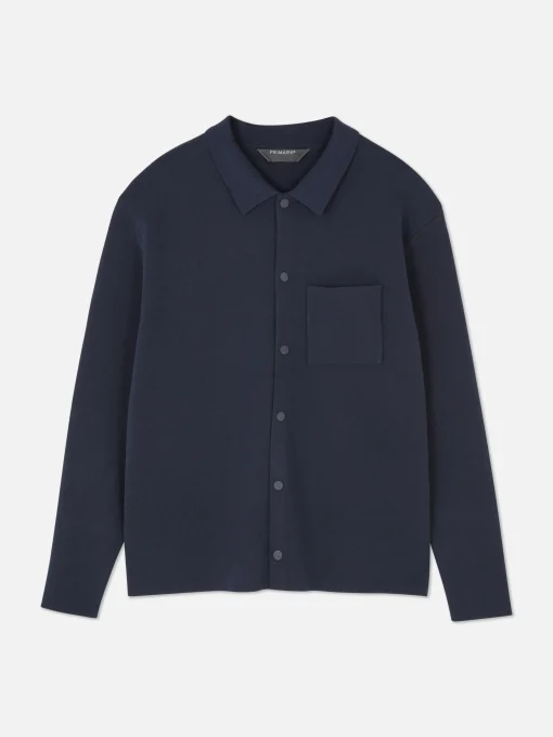 Knit Snap Shirt