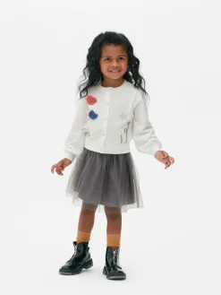 Knitted Cardigan And Tutu Set