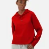 Knitted Pullover Slogan Hoodie